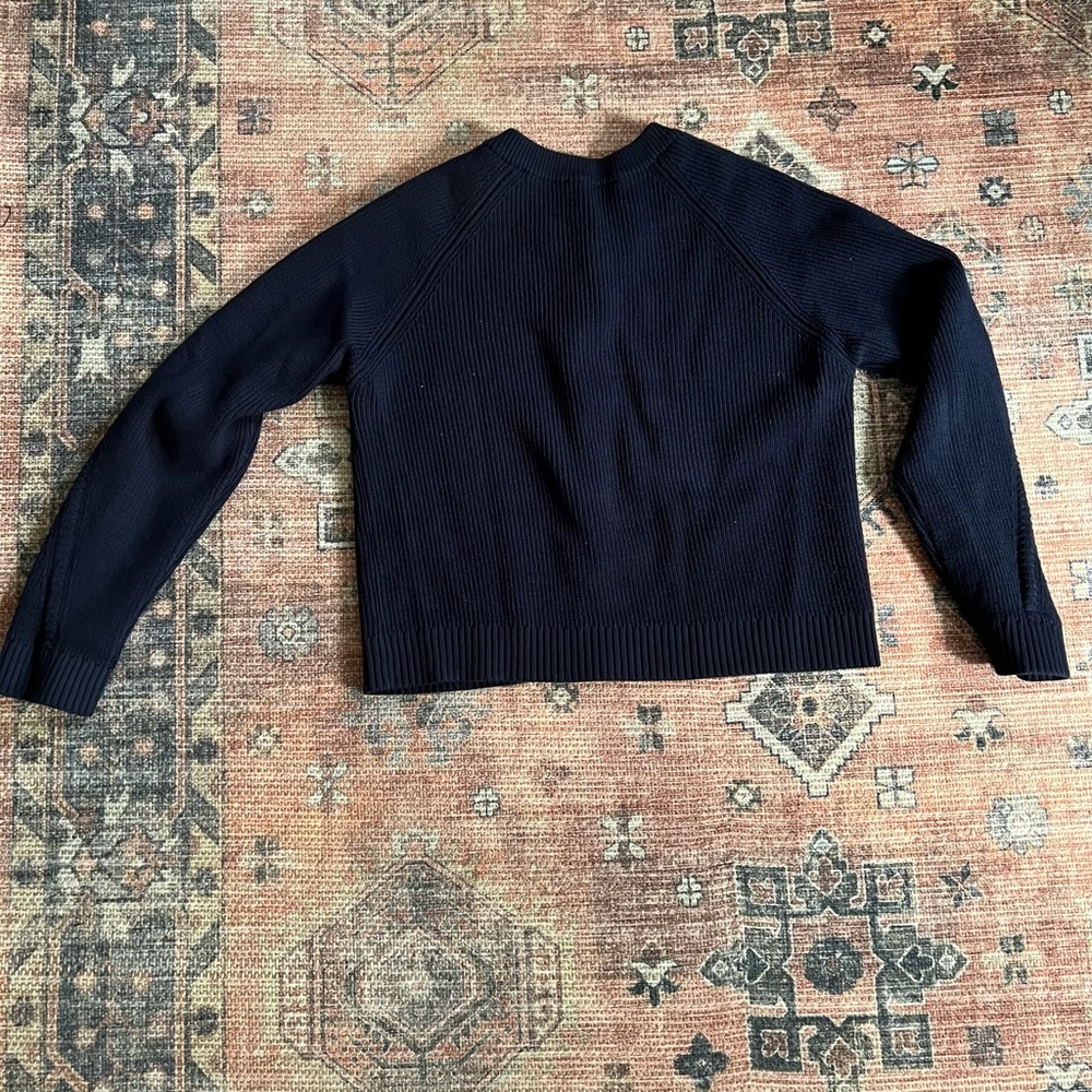 Sezane | Isaure Cardigan | Navy | Large - Picture 4 of 5